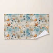Trésors de la mer vintage (Serviette à main)