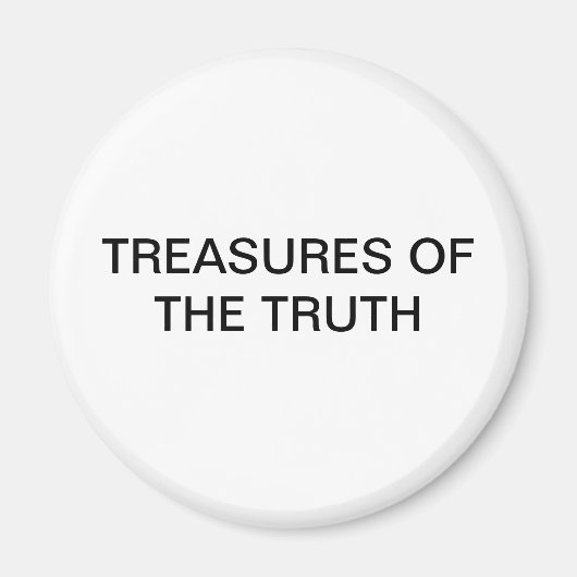 TRÉSORS DE LA VÉRITÉ MAGNET (Devant)