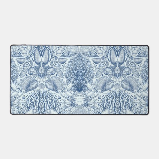 Trésors de plage en bleu (Recto)