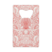 Trésors de plage en rouge corail (Dos)