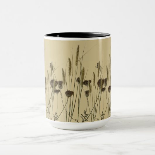 Trésors d'hiver (A) sur une Mug (Centre)