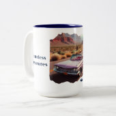 Trésors intemporels, souvenirs infinis de café Mug (Devant gauche)