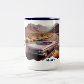 Trésors intemporels, souvenirs infinis de café Mug (Centre)