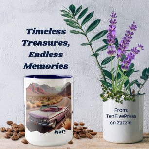Trésors intemporels, souvenirs infinis de café Mug