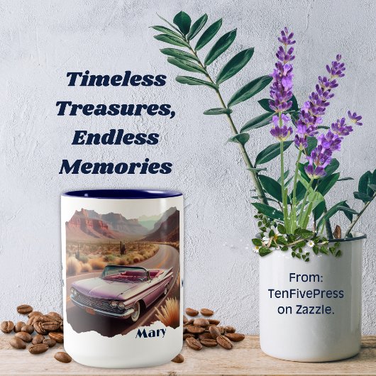 Trésors intemporels, souvenirs infinis de café Mug