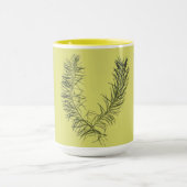 Trésors texturaux de l'été sur une Mug - B (Centre)