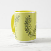 Trésors texturaux de l'été sur une Mug - B (Devant gauche)