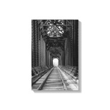 Trestle Bridge in zwart-wit