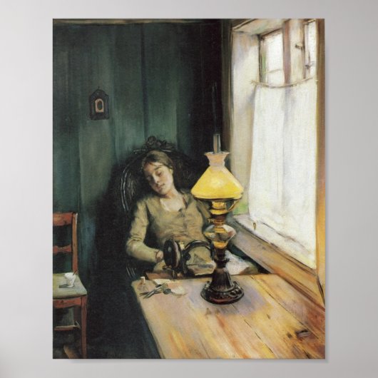 Trett van Christelijk Krohg (1885) Poster (Voorkant)