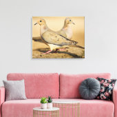 Treurduif Canvas Afdruk (Insitu (Woonkamer))