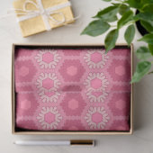 Treurig Roze Tissuepapier Y2K Bloemige Westerse Co (Geschenk)