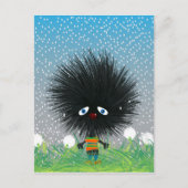 treurige egel briefkaart (Voorkant)