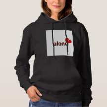 Treurige Esthetische Hoodie – Alleen maar Sterk