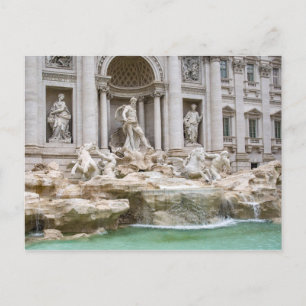 Trevi Fontaine Rome Italie Carte postale Pittoresq