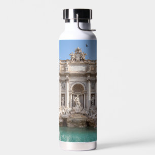 Trevi fontein in de vroege ochtend - Rome, Italië Waterfles