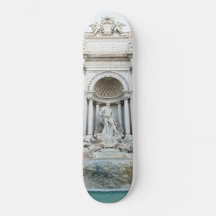Trevi-fontein in Rome #1 #reis #muur #art Skateboard