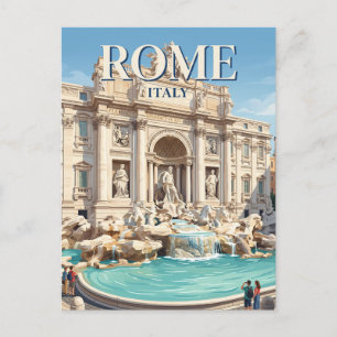 Trevi Fontein Italië Briefkaart