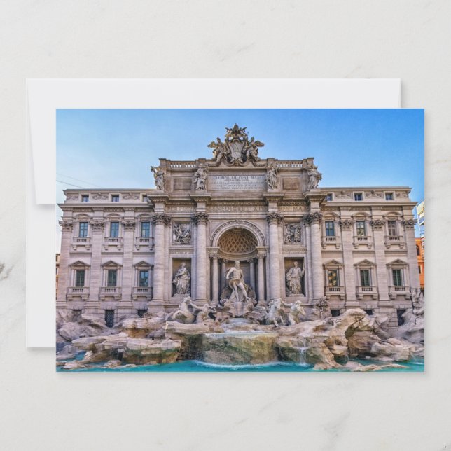 Trevi fontein, Roma, Italië (Voorkant)