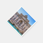 Trevi fontein, Roma, Italië Servetten (Hoek)