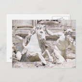Trevi-fontein, Rome Briefkaart (Voorkant / Achterkant)