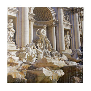 Trevi Fontein Rome Fotografie Tegeltje