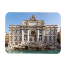 Trevi fontein 's ochtends vroeg - Rome, Italië