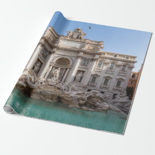 Trevi-fontein vroeg in de ochtend - Rome, Italië Cadeaupapier