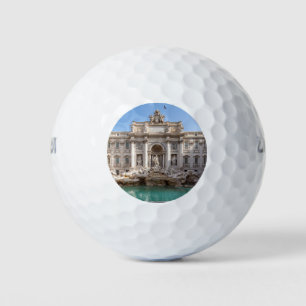 Trevi-fontein vroeg in de ochtend - Rome, Italië Golfballen