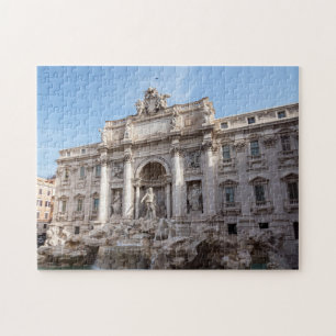 Trevi-fontein vroeg in de ochtend - Rome, Italië Legpuzzel