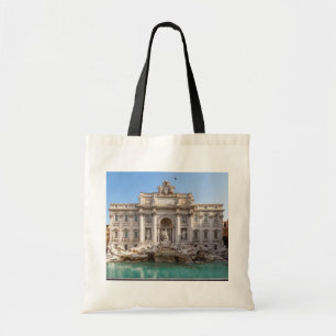 Trevi-fontein vroeg in de ochtend - Rome, Italië Tote Bag