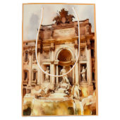 Trevi Fonteinen, Italië Rome Medium Cadeauzakje (Voorkant)