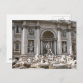 Trevi Fountain Briefkaart (Voorkant / Achterkant)