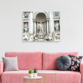 Trevi Fountain Canvas Afdruk (Insitu (Woonkamer))
