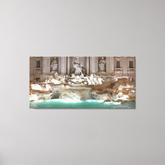 Trevi Fountain Canvas Afdruk