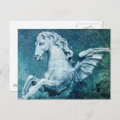 Trevi Fountain Horse Briefkaart (Voorkant / Achterkant)