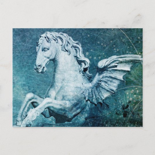 Trevi Fountain Horse Briefkaart (Voorkant)