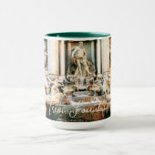 Trevi Fountain photo tasse avec poignée couleur pe (Centre)