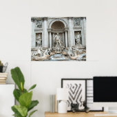 Trevi Fountain Poster (Thuiskantoor)