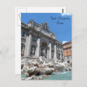 Trevi Fountain - Rome Briefkaart (Voorkant / Achterkant)