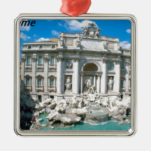 Trevi-Fountain-Rome-Italië-[kan.k].JPG Metalen Ornament