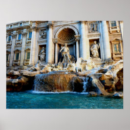 Trevi Fountain, Rome, Italië Poster