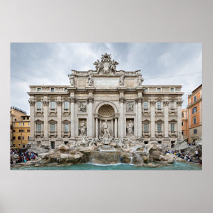 trevi_fountain_rome_italiy poster VAN 8.99