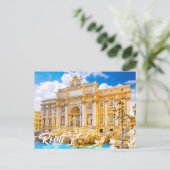 Trevi Fountain, Rome, Italy Briefkaart (Staand voorkant)