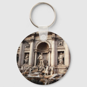 Trevi Fountain Rome Italy Travel Sleutelhanger