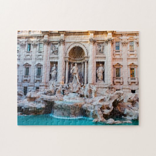 Trevi Fountain Rome. Jigzaag Puzzle Legpuzzel (Horizontaal)