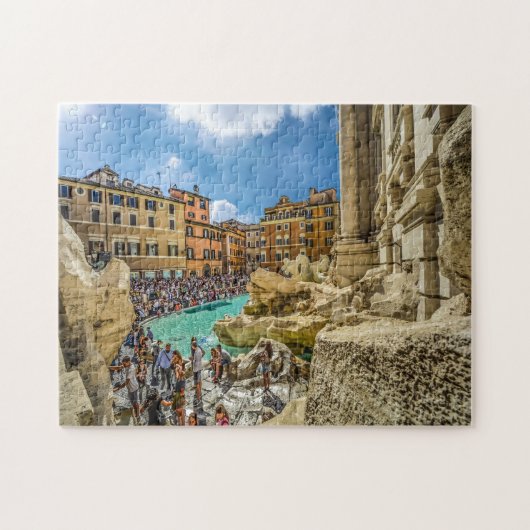 Trevi Fountain Rome. Legpuzzel (Horizontaal)