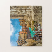 Trevi Fountain Rome. Legpuzzel (Verticaal)
