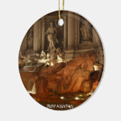 Trevi Fountain Rome Ornament (Links)