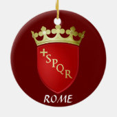 Trevi Fountain Rome Ornament (Achterkant)