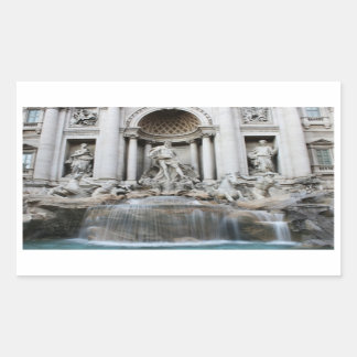 Trevi Fountain Rome Rechthoekige Sticker